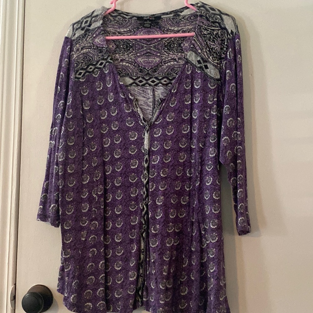Style&Co. Mid-sleeve Top